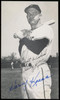 Harvey Kuenn Signed Autographed McCarthy Postcard JSA