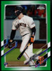 2021 Topps Chrome Joey Bart Green Refractor RC Image Variation /99 #109