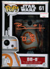 Star Wars BB-8 Brian Herring Authenticated Signed Funko Pop #61