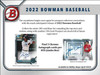 2022 Bowman Baseball Hobby Jumbo Box