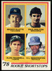 1978 Topps Rookie Shortstops w/ Alan Trammell & Paul Molitor RC #707 EX-MT READ