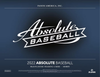 2022 Panini Absolute Baseball Hobby Box