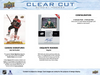 2020/21 Upper Deck Clear Cut Hockey Hobby Box