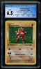 1999 Pokemon Shadowless Hitmonchan Base Set 1st Edition Holofoil 7/102 CGC 6.5