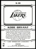 2017-18 Panini Hoops Kobe Bryant Career Tribute /25 #292