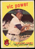 1958-1960 Topps Vic Power Signed Autographed Card Lot