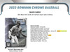 2022 Bowman Chrome Baseball Lite Edition Box