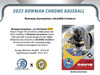 2022 Bowman Chrome Baseball Lite Edition Box