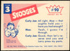 1959 Fleer Three 3 Stooges #90 NM