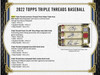 2022 Topps Triple Threads Baseball Hobby Box