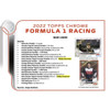 2022 Topps F1 Formula One Chrome Racing Hobby Box