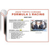 2022 Topps F1 Formula One Chrome Racing Hobby Box