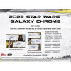 2022 Topps Star Wars Galaxy Chrome Hobby Box