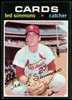 1971 Topps Ted Simmons RC #117 EX