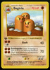 Pokemon Dugtrio 1st Edition Base Set Shadowless #19/102