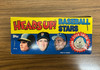 1990 Topps Heads Up Baseball Box w/ 24 Pin-Ups