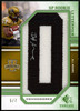 2009 SP Threads D.J. Moore Lettermen Patch Auto /7 #215