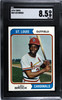 1974 Topps Lou Brock #60 SGC 8.5