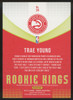 2018/19 Donruss Trae Young Rookie Kings Press Proof RC /125 #24