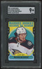 2021-22 O-Pee-Chee Mason McTavish Marquee Rookies RC Black /100 #626 SGC 9