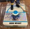 2001-02 Upper Deck Playmakers Doug Weight Autographed Bobblehead In Box