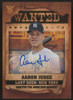 2021 Topps Big League Aaron Judge Wanted Auto /5 #WT-7