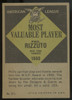 1961 Topps Phil Rizzuto MVP #471 VG/EX