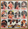 1990-91 Hoops Kodak Osco Drug Chicago Bulls Team Set Uncut Sheet Jordan