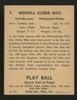 1941 Play Ball Pinky May #9 VG (Crease)