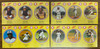 1982 Zellers Baseball Complete Panel Set - 20 Panels - 60 Cards