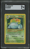 Pokemon Venusaur Base Set Unlimited Holo #15 SGC 7