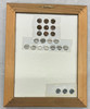 World War II Emergency Coinage Collection Framed