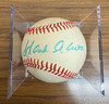 Hank Aaron Signed Autographed Rawlings Baseball JSA *558