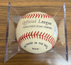 Hank Aaron Signed Autographed Rawlings Baseball JSA *558
