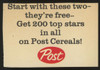 1962 Post Roger Maris Ad Back #6 EX+