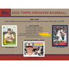 2023 Topps Archives Baseball Hobby Box