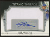 2011 Topps Marquee Josh Hamilton Titanic Threads Patch Auto /10 #TTJA-3