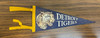 1960s Vintage Detroit Tigers Mini Pennant Blue & Gold "A"