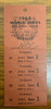 1968 World Series Tiger Stadium TV Radio Media Ticket Unused "A"