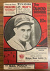 1936 Detroit Tigers vs New York Yankees Score Card Gehrig DiMaggio