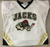 Bruce Ramsay Signed Autographed Game-Used Muskegon Lumberjacks Hockey Jersey