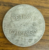 1945 World Series Detroit Tigers vs. Chicago Cubs Coin Token