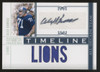 2011 National Treasures Alex Karras Timeline Patch Auto /25 #1 "B"