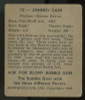 1948 Bowman Johnny Sain RC #12 Poor (Creases)