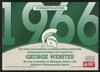 2003 TK Legacy George Webster Victory For MSU Auto #1966A "B"