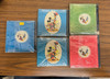 Vintage Walt Disney Whitman Book Lot of 5 Mickey Mouse Donald Duck Pluto