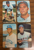 1970 Topps Supers Lot of 19 Low Grade w/ Mays Jackson Gibson +