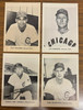 1960s Jay Publishing Chicago Cubs Picture Pack Lot of 8 w/ Ernie Banks