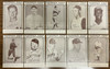 1974 + 1977 Exhibits Baseball's Great Hall of Fame Lot of 28 VG-EX