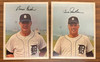 1967 Dexter Press Detroit Tigers Complete Team Set (12) w/ Kaline VG/EX-EX